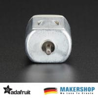 Anschlussseite des 130-DC-Motors mit Leitungen