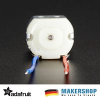 Motorwelle des Adafruit 130-Hobbymotors im Detail
