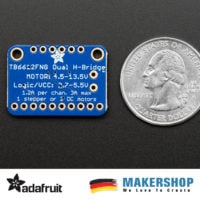 Adafruit TB6612 Breakout mit Motor- und Logikanschlüssen