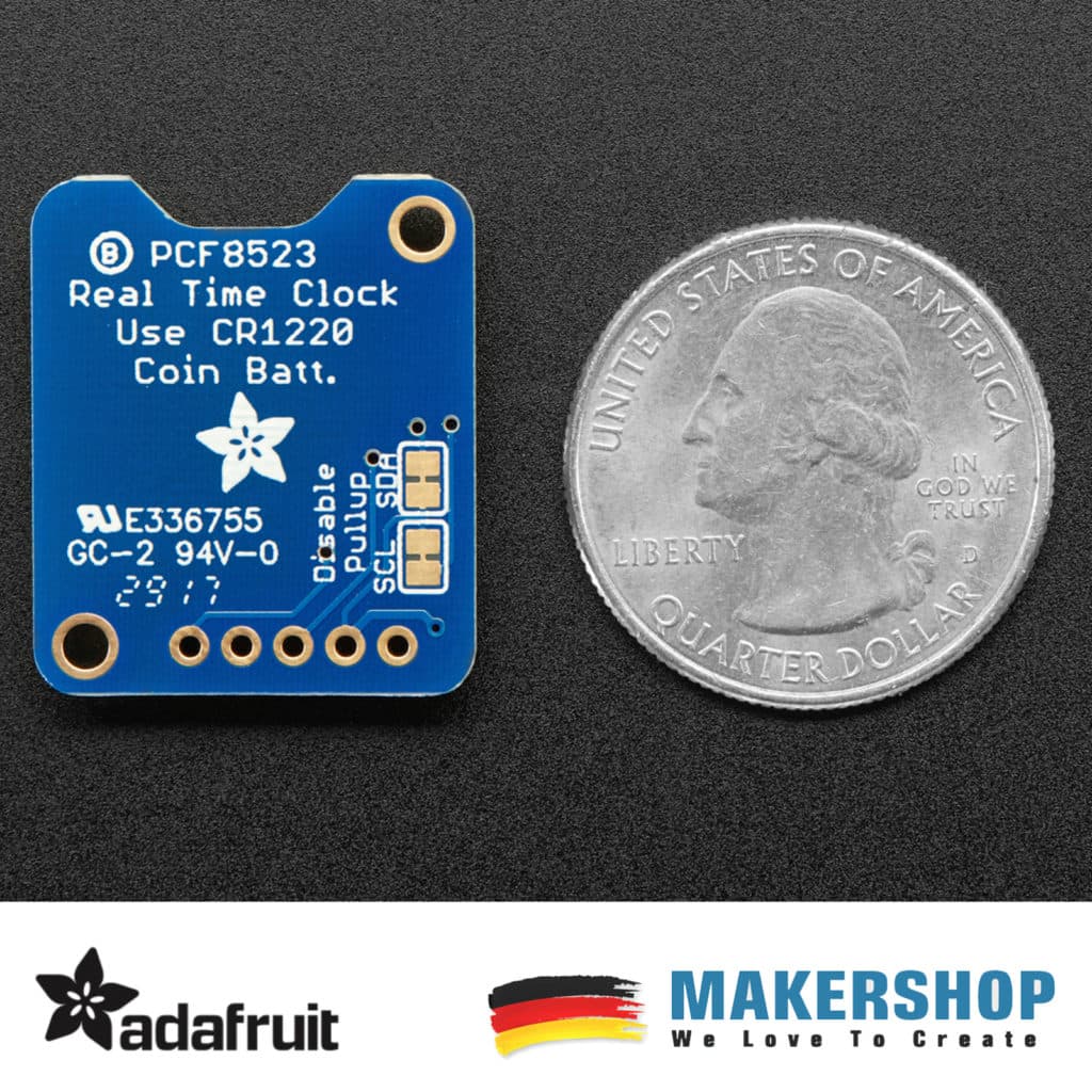 Adafruit PCF8523 Echtzeituhr RTC Breakout Board Real Time Clock Arduino ...