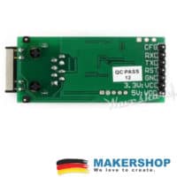 Anschlüsse und Platinenaufbau des UART TO ETH Moduls