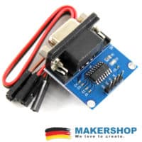 RS232 TTL Adapter + Kabel - MAX3232 3V-5V Serial Port Converter Modul Female DB9 – Bild 3