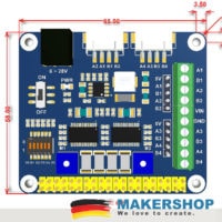 Waveshare Stepper Motor HAT Motor Treiber Raspberry Pi Dual Stepper Motors 15669 – Bild 4