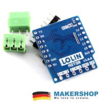 Lolin Motor Shield v2.0.0 Dual Motortreiber für Wemos D1 Mini Erweiterung – Bild 4