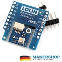 LOLIN Barometric Pressure Shield mit HP303B-Sensor und I2C-Anschlussbereich im Detail